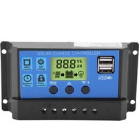 Eosnow - pwm 12V 24V Dual usb Solar Panel Laderegler Regler lcd Display 20A (YJSS-20A) von EOSNOW
