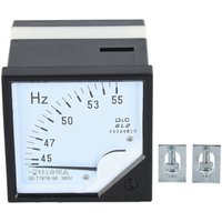 Eosnow - Quadratischer Panel-Frequenzmesser 45–55 Hz ac 380 v 1,5 Hochpräziser Frequenztester von EOSNOW