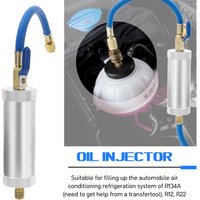R12 R134A R22 Klimaanlage Car Oil Injection Dye Tool 2 Unzen 1/4 'reiner Flüssigkeitskühlmittel -Füllstoff -Röhrchenzubehör - Eosnow von EOSNOW