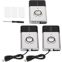 Smart Wireless Voice Incom Doorbell Access Control System Indoor/Outdoor -Tür Bellsilver - Eosnow von EOSNOW