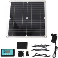 Solarwasserpumpen -Kit 50W Panel 22W Brunnen mit Batteriekasten -Timing -Controller DC12V - Eosnow Solarwasserpumpen -Kit 50W Panel 22W Brunnen mit Batteriekasten -Timing -Controller DC12V - Eosnow von EOSNOW
