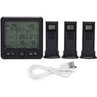Ts -6210 Digital Wireless Wetterstation Thermometermometermesser meteorologische Temperaturmesser - Eosnow Ts -6210 Digital Wireless Wetterstation Thermometermometermesser meteorologische Temperaturmesser - Eosnow von EOSNOW