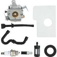 Eosnow - Vergaserfilterdichtung Kit für stihl MS170 MS180 017 018 Kettensägen Teilzubehör von EOSNOW