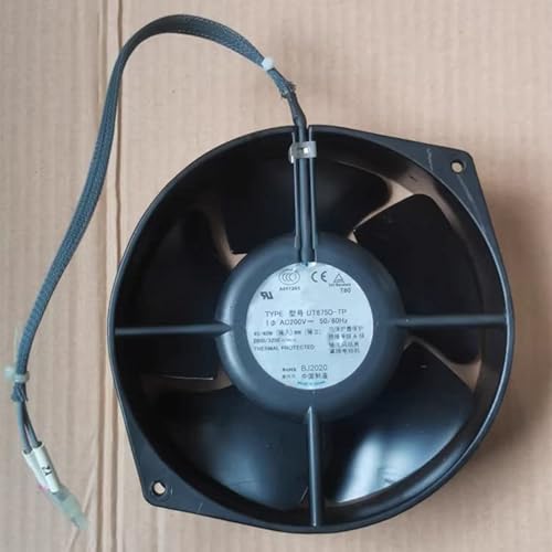 EOTRERANQ AC200V 43/40W 50/60Hz 2-Draht 172x150x55mm 172mm Ganzmetall-hitzebeständiger Lüfter UT675D-TP Kühlkörper von EOTRERANQ
