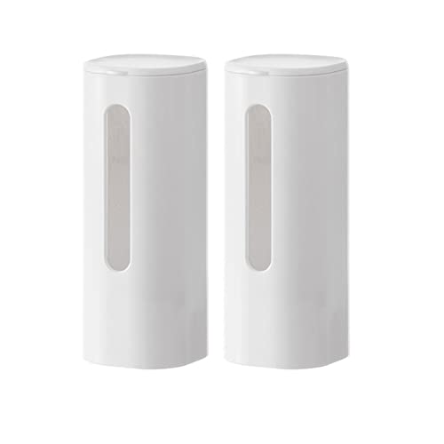 EOTRERANQ Badezimmer-Becherspender, Wandmontage, Pull-Typ, Wasserkühler, Becherhalter, Einweg-Pappbecherspender for Zuhause, Büro, Badezimmer, 2er-Set, Dispensador de Vasos Halter von EOTRERANQ