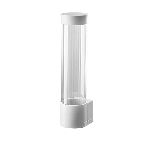 EOTRERANQ Badezimmer-Einwegbecherspender, wandmontierter Papier- oder Kunststoffbecher-Organizer, Kunststoff-Becherhalter for Ziehen, passend for kleine 3- bis 5-Unzen-Becher for das Büro, Dispensador von EOTRERANQ