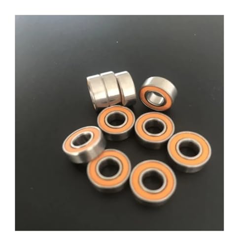 6/10 Stück S687C-2OS S688C-2OS S689C-2OS ABEC-7 Edelstahl-Hybrid-Si3N4-Keramikkugellager(S687c-2os 7x14x5,10Pcs) von EOTVHTMT