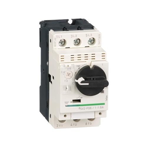 EOTVHTMT TeSys Thermo-Motorschutzschalter-Drehknopf, Stromeinstellung 1-1,6 A; GV2P06 EOTVHTMT TeSys Thermo-Motorschutzschalter-Drehknopf, Stromeinstellung 1-1,6 A; GV2P06 von EOTVHTMT