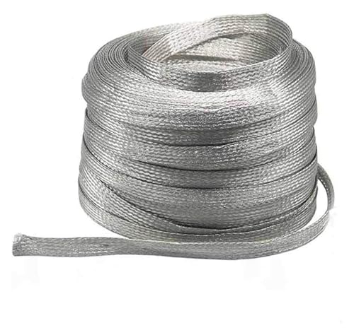 Flaches verzinntes geflochtenes Kupferdraht-Abflusskabel, elektrisch verseiltes, blankes, flexibles Erdungskabel, leitfähige Leiter 10# Flaches verzinntes geflochtenes Kupferdraht-Abflusskabel, elektrisch verseiltes, blankes, flexibles Erdungskabel, leitfähige Leiter 10# von EPASHA