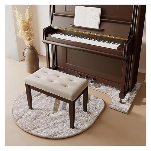 Klavierteppich, Schalldichter Teppich for Klavier, Schalldichter Klavierteppich, Rutschfester Klavierteppichschutz, Schalldämmunterlage, Schalldichte Bodenmatte(P,110x110cm、) von EPASHA