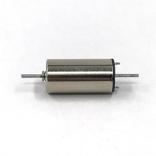 Motor, Gleichstrommotoren, RC-Motor, Gleichstrommotor 1020 Doppelwellen-Gleichstrommotor, 6 V, 9 V, 12 V, Hochgeschwindigkeits-10 mm * 20 mm kernloser Mini-Motor, RC-Schienenzugmotor von EPASHA