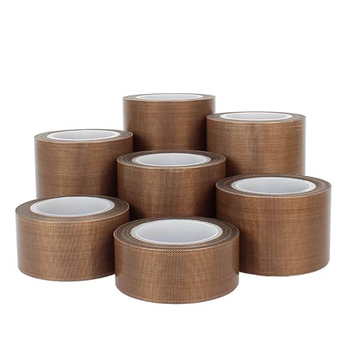 Teflonband, 0,13 mm Dickes, 70–100 Breites PTFE-Klebeband for Vakuumiermaschinen und die Elektroindustrie, 10 Meter lang, 100(70mm) von EPASHA