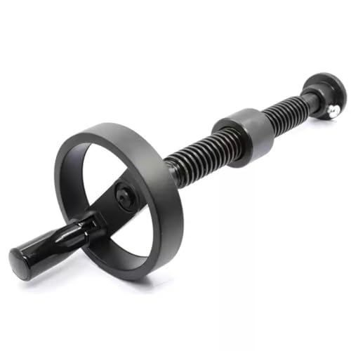 Trapezgewindespindel-Satz, T25 Trapezgewindespindel-Satz mit Handrad, 220 mm 250 280 300 350 400 450 500 mm lange T-Schraube mit Handantrieb(T25x500(160mm Handwheel)) von EPASHA