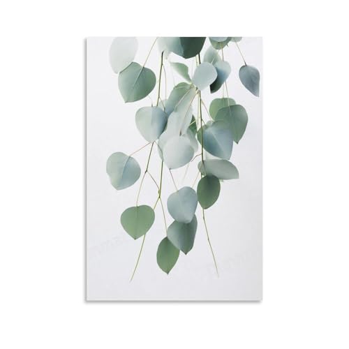 EPEDIC Schöne Blätter Schlafzimmer Dekor Wandkunst Natürliche Eukalyptuszweige Leinwanddruck Poster Gerahmte Malerei Kunstwerk für Wohnzimmer Büro EPEDIC Schöne Blätter Schlafzimmer Dekor Wandkunst Natürliche Eukalyptuszweige Leinwanddruck Poster Gerahmte Malerei Kunstwerk für Wohnzimmer Büro von EPEDIC
