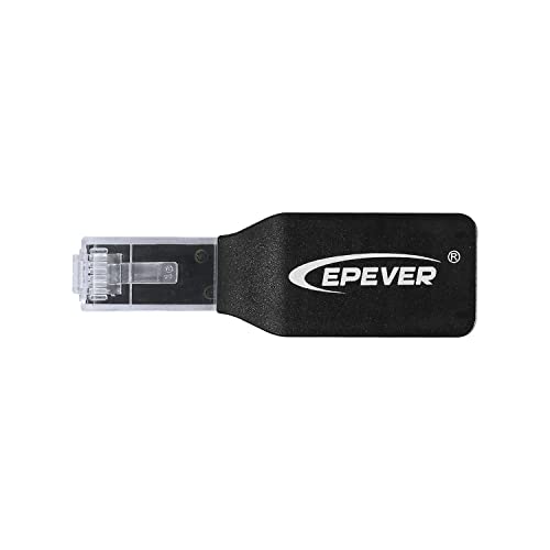 EPEVER BLE Adapter für MPPT Laderegler , Unterstützt Android/iOS App 2023Neue Version (EPEVER-BLE-RJ45-D) von EPEVER