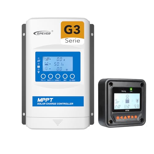 EPEVER MPPT XTRA-N G3 XTRA4210N SolarLaderegler charge controller, Ladestrom 40A, 12/24VDC auto work, PV 100V, XDS2 Display mit MT52 Fernzähler EPEVER MPPT XTRA-N G3 XTRA4210N SolarLaderegler charge controller, Ladestrom 40A, 12/24VDC auto work, PV 100V, XDS2 Display mit MT52 Fernzähler von EPEVER