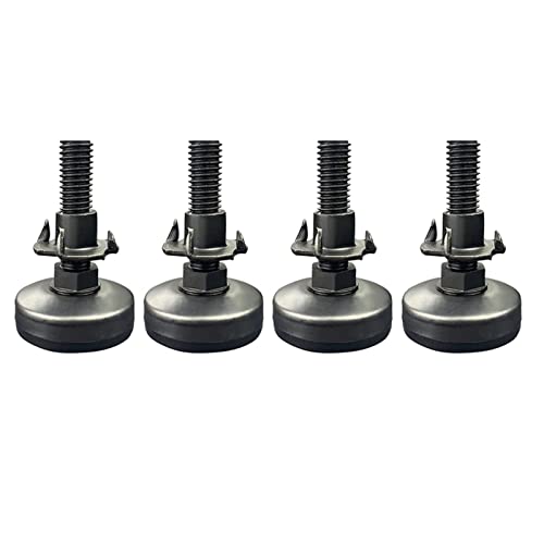 EPHASI Set mit 4 verstellbaren Nivellierfüßen für Möbel, robust, zum Schrauben mit Gewindeeinsätzen für Tisch, Schrank, Sofa. EPHASI Set mit 4 verstellbaren Nivellierfüßen für Möbel, robust, zum Schrauben mit Gewindeeinsätzen für Tisch, Schrank, Sofa. von EPHASI
