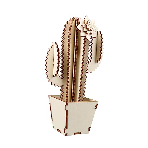 EPIGEIST 1 Satz Diy Holzornament Dekorativer Kaktus Holz für Tischdekoration im Wohn oder Bürobereich mit Stabiler Basis Lebensechter Nachbildung und Stilvollem Design EPIGEIST 1 Satz Diy Holzornament Dekorativer Kaktus Holz für Tischdekoration im Wohn oder Bürobereich mit Stabiler Basis Lebensechter Nachbildung und Stilvollem Design von EPIGEIST