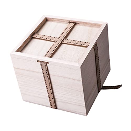 EPIGEIST 1 Stück Eckige Paulownia Aufbewahrungsbox Holzbox für Tee und Deko Robuste Verpackung für Hochzeiten Geburtstage und Feiertage Praktische Geschenkverpackung mit Feiner EPIGEIST 1 Stück Eckige Paulownia Aufbewahrungsbox Holzbox für Tee und Deko Robuste Verpackung für Hochzeiten Geburtstage und Feiertage Praktische Geschenkverpackung mit Feiner von EPIGEIST