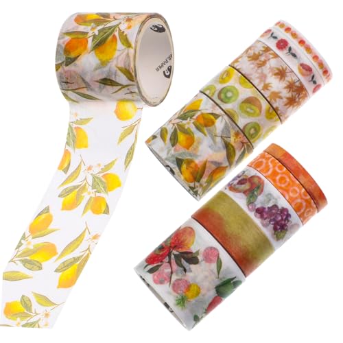 EPIGEIST 10 Stück Blumen Washi Tape Bunte Japanische Masking Tapes für Scrapbooking Tagebuch und DIY Dekorationen Vielseitig Einsetzbar für Kreative Projekte EPIGEIST 10 Stück Blumen Washi Tape Bunte Japanische Masking Tapes für Scrapbooking Tagebuch und DIY Dekorationen Vielseitig Einsetzbar für Kreative Projekte von EPIGEIST