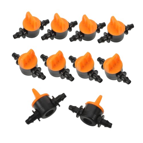 EPIGEIST 10 Stück Mini Absperrventile Tropfbewässerungsschlauch Schnellanschluss Regulierventil für Garten Bewässerungssysteme und Sprinklersteuerung Einfache Installation ohne Werkzeug EPIGEIST 10 Stück Mini Absperrventile Tropfbewässerungsschlauch Schnellanschluss Regulierventil für Garten Bewässerungssysteme und Sprinklersteuerung Einfache Installation ohne Werkzeug von EPIGEIST