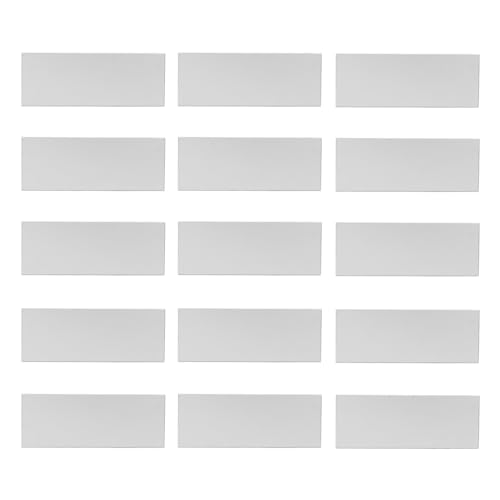 EPIGEIST 10 Stück Teiliges Rechteckiger Acryl spiegelplatten für DIY Bastelprojekte Silberfarbene Mosaikfliesen Vielseitig für Wand Schmuck Wohnraumdekoration Einfache Anwendung mit von EPIGEIST