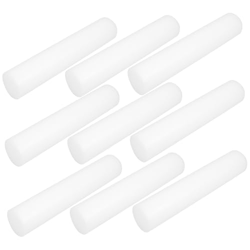 EPIGEIST 10 Stück Teiliges Weiße Schaumstoffstäbe Lang Stabile und Dichte Foam Rods Tube für Blumenarrangements Robuste Schaumsäulen für DIY Blumensträuße mit Starkem Halt von EPIGEIST