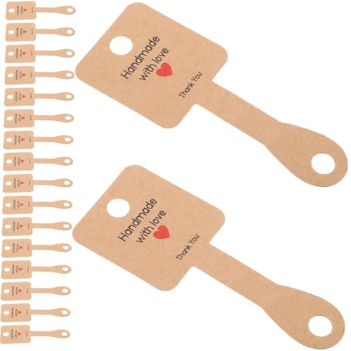 EPIGEIST 100 Stück Schmuckkarten aus Kraftpapier für Halsketten Armbänder und Ohrschmuck Schmuckhalter Karten für Schmuckverpackung und Verkaufsdisplay Robust und Professionell EPIGEIST 100 Stück Schmuckkarten aus Kraftpapier für Halsketten Armbänder und Ohrschmuck Schmuckhalter Karten für Schmuckverpackung und Verkaufsdisplay Robust und Professionell von EPIGEIST
