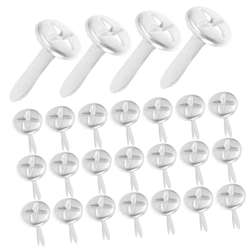EPIGEIST 100 Stück Scrapbooking Brads mit Rundem Flachkopf Doppelbeinige Papier nägel Sichere Heftklammern für Vielseitige Bastel Papierprojekte EPIGEIST 100 Stück Scrapbooking Brads mit Rundem Flachkopf Doppelbeinige Papier nägel Sichere Heftklammern für Vielseitige Bastel Papierprojekte von EPIGEIST