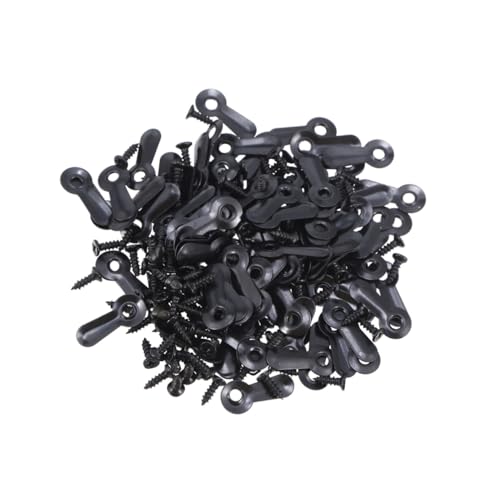 EPIGEIST 100 Stück Teiliges Bilderrahmen Aufhängeset Schwarze Rückwand Halter mit Schrauben Stabiles Bildaufhänger Kit für Holzrahmen Kreuzstich Wanduhren und Ausstellung Einfache Montage EPIGEIST 100 Stück Teiliges Bilderrahmen Aufhängeset Schwarze Rückwand Halter mit Schrauben Stabiles Bildaufhänger Kit für Holzrahmen Kreuzstich Wanduhren und Ausstellung Einfache Montage von EPIGEIST