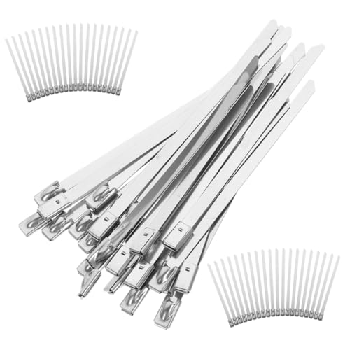 EPIGEIST 100 Stück Teiliges Edelstahl Kabelbinder Selbstsichernd Rostfreie Metall Zip Ties für Kabelmanagement Zaunbefestigung Garten und Industrie Robuste Kabel und Drahtbinder EPIGEIST 100 Stück Teiliges Edelstahl Kabelbinder Selbstsichernd Rostfreie Metall Zip Ties für Kabelmanagement Zaunbefestigung Garten und Industrie Robuste Kabel und Drahtbinder von EPIGEIST