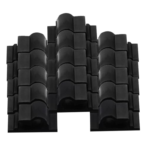 EPIGEIST 100 Stück Teiliges Selbstklebende Kabelclips Schwarz Starke Kabelhalter für Kabelmanagement an Schreibtisch Wand und Glatten Oberflächen zur Organisation von Netz und Ladekabeln EPIGEIST 100 Stück Teiliges Selbstklebende Kabelclips Schwarz Starke Kabelhalter für Kabelmanagement an Schreibtisch Wand und Glatten Oberflächen zur Organisation von Netz und Ladekabeln von EPIGEIST