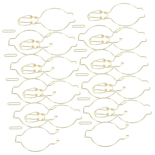 EPIGEIST 12 Stück Teiliges Einmachglas Clips mit Federmechanismus Sichere Verschlussbügel für Vorratsgläser Einfache Handhabung Luftdicht und Frischhaltend für Küchenorganisation von EPIGEIST