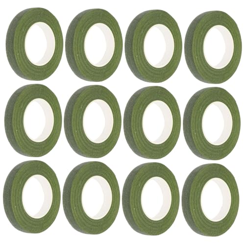EPIGEIST 12 Stück Teiliges Floristenband Yards Elastisches Stark Haftendes Hochzeits-stielwickelband in Hellgrün für Blumensträuße Brautfloristik DIY Dekoration und Bastelprojekte EPIGEIST 12 Stück Teiliges Floristenband Yards Elastisches Stark Haftendes Hochzeits-stielwickelband in Hellgrün für Blumensträuße Brautfloristik DIY Dekoration und Bastelprojekte von EPIGEIST