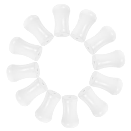 EPIGEIST 12 Stück Teiliges Transparente Kunststoff Jalousien Schnur Endstücke Robust Einfach zu Befestigen Langlebige Rolloschnur Griffe für Fenster Vorhangzubehör von EPIGEIST