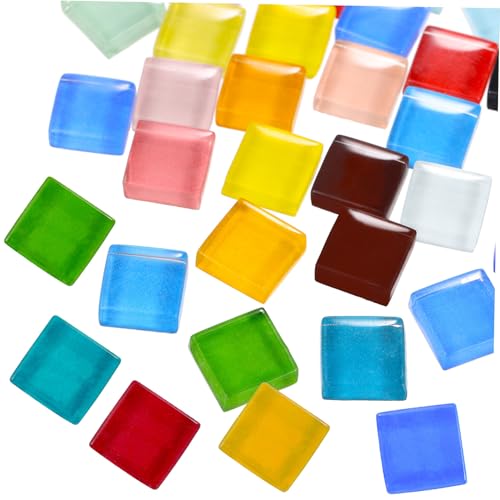EPIGEIST 1200 Stück Teiliges Mosaiksteine Quadratische Glasfliesen für DIY Bastelprojekte Vielseitige Kristallglassteine für Kreative Dekorationen und Schmuckherstellung EPIGEIST 1200 Stück Teiliges Mosaiksteine Quadratische Glasfliesen für DIY Bastelprojekte Vielseitige Kristallglassteine für Kreative Dekorationen und Schmuckherstellung von EPIGEIST