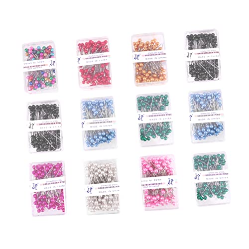 EPIGEIST 1200stücke Stecknadel Mit Perlenkopf Mehrfarbige Stecknadel Mit Perlenkopf Für Karten Kalender Stoff Papier Mit Transparenter Kunststoffbox EPIGEIST 1200stücke Stecknadel Mit Perlenkopf Mehrfarbige Stecknadel Mit Perlenkopf Für Karten Kalender Stoff Papier Mit Transparenter Kunststoffbox von EPIGEIST