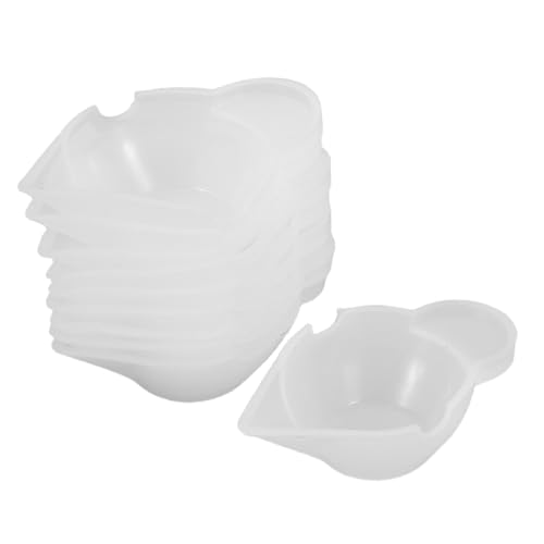 EPIGEIST 15 Stück Teiliges Hitzebeständiger Wiederverwendbarer Silikon Messbecher für Resin Epoxidharz DIY Langlebige Leicht zu Reinigende Silikonformbecher für Präzises Mischen und von EPIGEIST