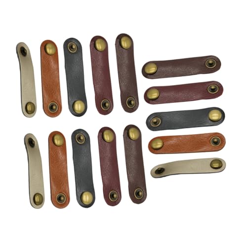 EPIGEIST 15 Stück Teiliges Leder Kabel Organizer mit Druckknopf Praktischer Kabelaufwickler für Ohrhörer USB und Datenkabel Langlebig Kompakt Verheddert Einsetzbar EPIGEIST 15 Stück Teiliges Leder Kabel Organizer mit Druckknopf Praktischer Kabelaufwickler für Ohrhörer USB und Datenkabel Langlebig Kompakt Verheddert Einsetzbar von EPIGEIST