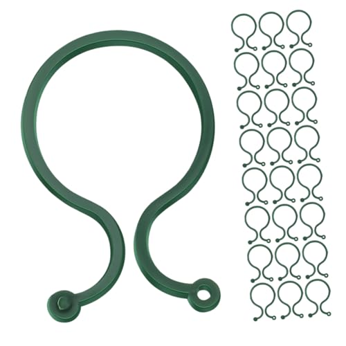 EPIGEIST 150 Stück Pflanzenklammern Wiederverwendbare Kunststoff Gartenclips für Kletterpflanzen Tomatenpflanzen Stützklammern Vielseitige Pflanzenstütze für Blumen Gemüse und Rankhilfen von EPIGEIST