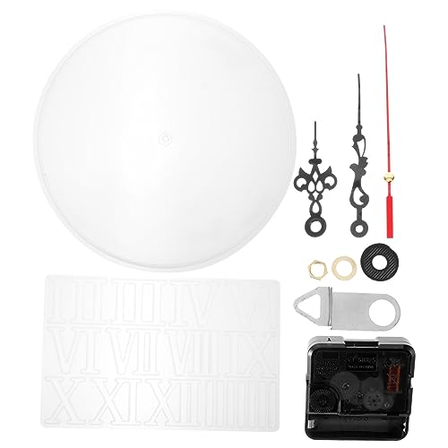 EPIGEIST 1Satz Silikon Uhrenform für DIY Uhren Flexible Römische Ziffernform mit Uhrwerk Wiederverwendbar für Kunsthandwerk und Heimdekoration Kleiner Runder Uhrenbausatz EPIGEIST 1Satz Silikon Uhrenform für DIY Uhren Flexible Römische Ziffernform mit Uhrwerk Wiederverwendbar für Kunsthandwerk und Heimdekoration Kleiner Runder Uhrenbausatz von EPIGEIST