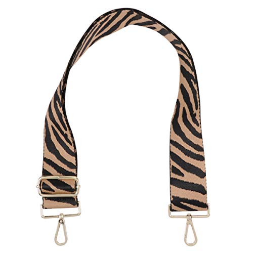 EPIGEIST 1stück Zebra-Muster Breiter Umhängeriemen Verstellbarer Farbenfroher Taschengurt Aus Strapazierfähigem Canvas Für Handtaschen Und Umhängetaschen Modisch Und Vielseitig von EPIGEIST