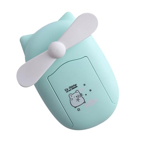 EPIGEIST 1stück Mini Tragbarer Sprühventilator Wiederaufladbarer Usb-lüfter Mit Nebelfunktion Für Unterwegs Leiser Handventilator Grün Für Sommeraktivitäten Und Reisen von EPIGEIST