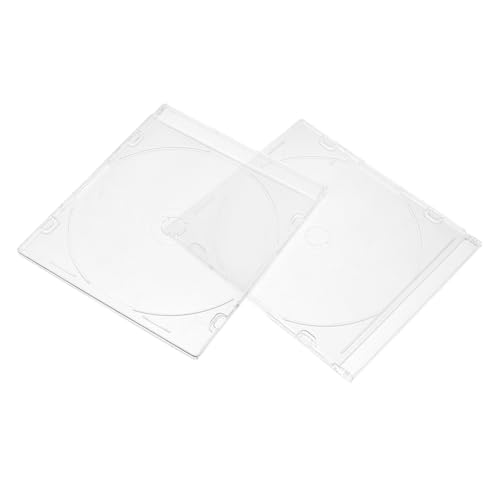 EPIGEIST 2 Stück Aufbewahrungsbox Für Schallplatten Und Korb Scheiben Träger Tischplatte Deckel Anzeige Einheit Spieler Betrachten Diskette Schnappen Stand Transparent Acryl von EPIGEIST