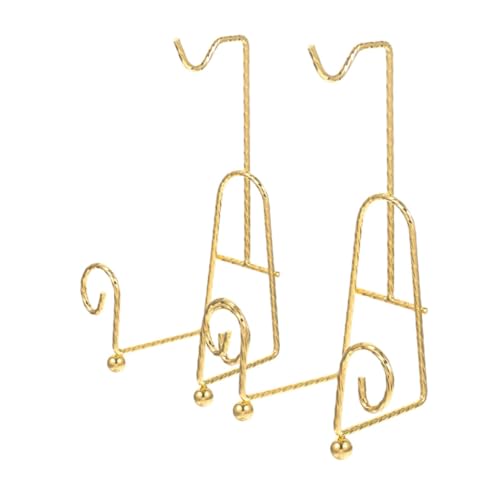 EPIGEIST 2 Stück Eleganter Keramikbecherhalter mit Goldplattiertem Gewindeförmigem Design Vielseitiger Tassenständer und Ablage für Zuhause Büro und Stabiler Tisch organizer für Teetassen von EPIGEIST