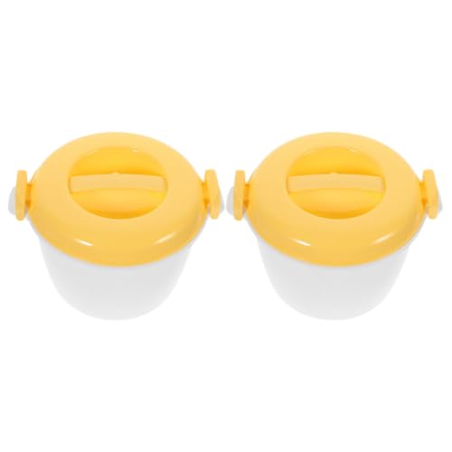 EPIGEIST 2 Stück Mikrowellengeeigneter Reiskocher Wiederverwendbarer Kunststoffbehälter mit Griff Hitzebeständig Frischhaltend für Gleichmäßiges Dampfgaren und Einfache Handhabung EPIGEIST 2 Stück Mikrowellengeeigneter Reiskocher Wiederverwendbarer Kunststoffbehälter mit Griff Hitzebeständig Frischhaltend für Gleichmäßiges Dampfgaren und Einfache Handhabung von EPIGEIST