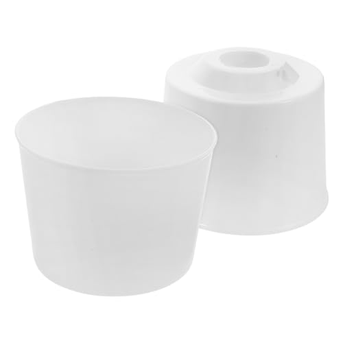 EPIGEIST 2 Stück PVC Deckenventilator Schutzabdeckung Staub und Schmutzschutz Baldachin Kompakt Langlebig Passend für Diverse Marken und Modelle Platzsparend und Leicht zu Lagern von EPIGEIST