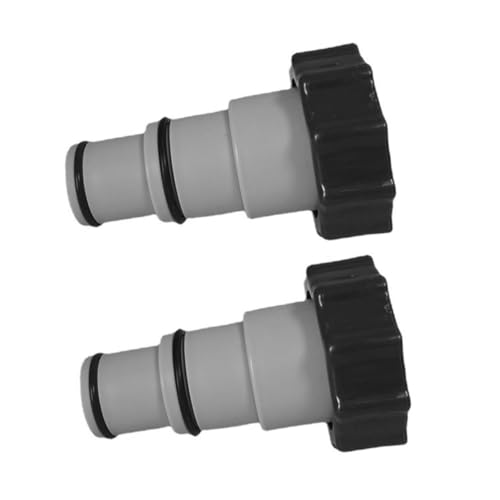 EPIGEIST 2 Stück Pool Filter Pump Adapter bis Teiliges Langlebiger Schwimmbadzubehör Schlauchadapter mit Sicherer Abdichtung Einfache Installation Handlich und Portabel Passend für von EPIGEIST