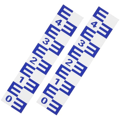 EPIGEIST 2 Stück Selbstklebende Wasserstandsanzeige Aluminium mit Reflektierender Korrosionsbeständiger Anzeige für Pool Wasserstandsmessung Robust Langlebig Sichtbar auch Dunkel Einfache EPIGEIST 2 Stück Selbstklebende Wasserstandsanzeige Aluminium mit Reflektierender Korrosionsbeständiger Anzeige für Pool Wasserstandsmessung Robust Langlebig Sichtbar auch Dunkel Einfache von EPIGEIST