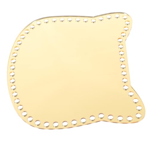 EPIGEIST 2 Stück Teiliges Acryl Korbboden mit Vorgebohrten Löchern Stabile DIY Basis für Gehäkelte Taschen Modische Runde Form Passend für Handtaschen und Clutch Einfach zu Gestalten EPIGEIST 2 Stück Teiliges Acryl Korbboden mit Vorgebohrten Löchern Stabile DIY Basis für Gehäkelte Taschen Modische Runde Form Passend für Handtaschen und Clutch Einfach zu Gestalten von EPIGEIST